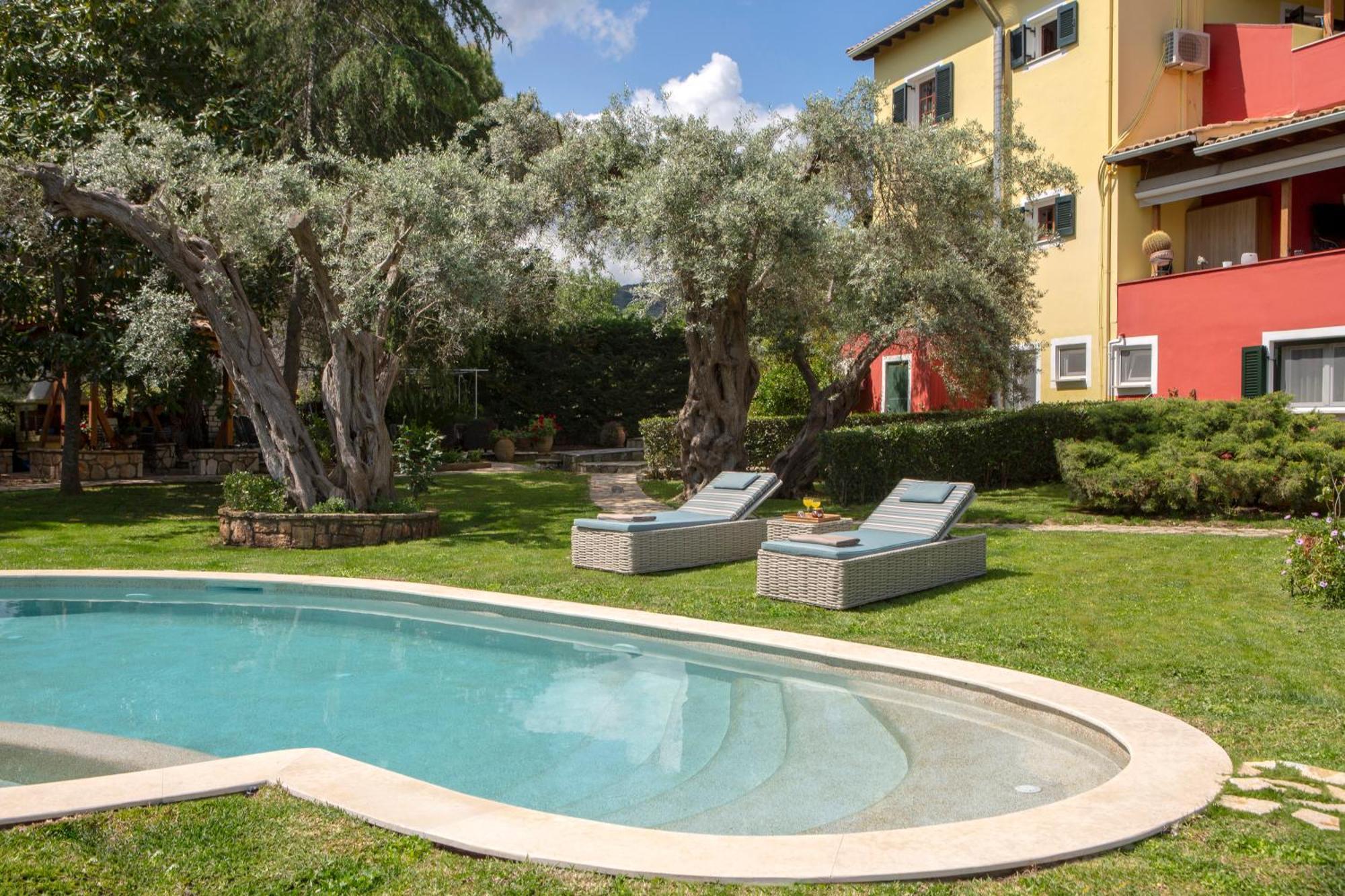 Poly'S Villa Lefkada Apolpaina Exterior foto